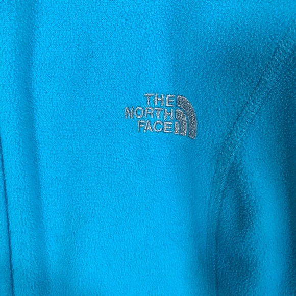 North Face Lightweight Fleece Zip Up Jacket - Picture 5 of 6